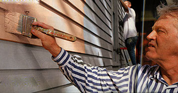 Picture of Joe wallis painting House